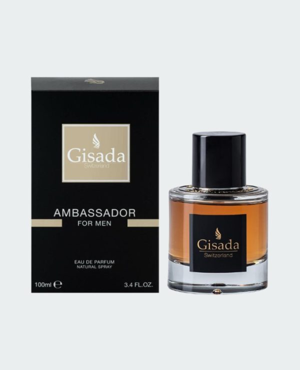 عطر  GISADA AMBASSADOR MEN EDP 100 ML