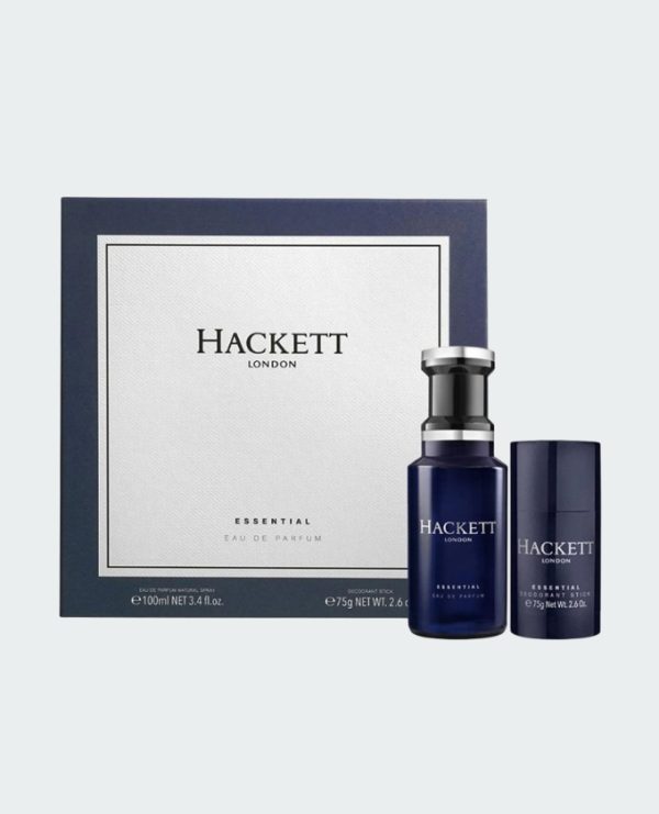 حزمة HACKETT ESSENTIAL FOR MEN GS EDP 100ML+ DS 75