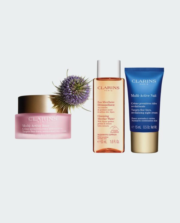 مجموعة عناية بالبشرة - CLARINS