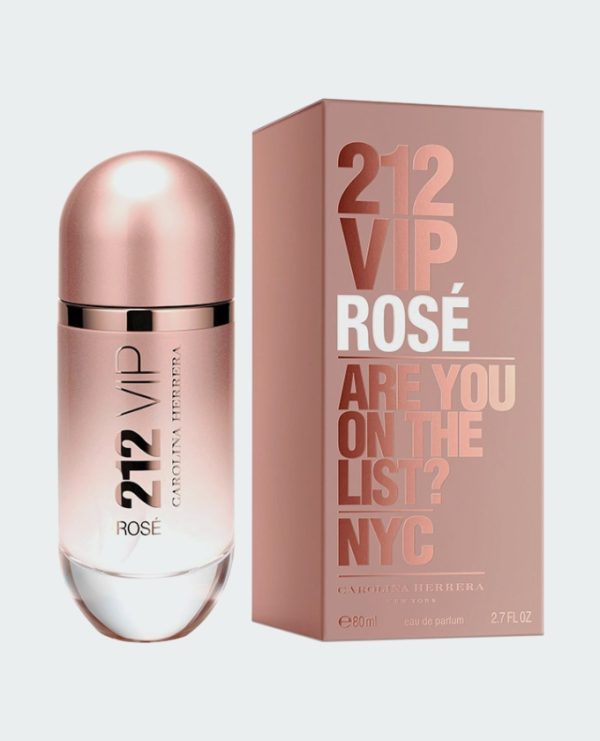 عطر CAROLINA HERRERA 212 VIP Rose EDP 80ML