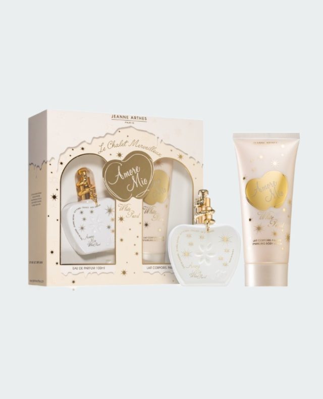 حزمة JEANNE ARTHES AMORE MIO WHITE PEARL GS 100ML+BL