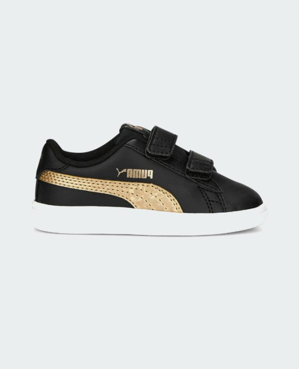 حذاء مواليد Puma Smash v2 Metallics V Inf