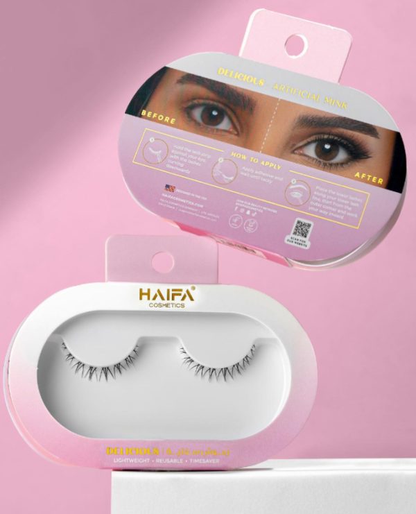 رموش سفلية Haifa Cosmetics - delicious