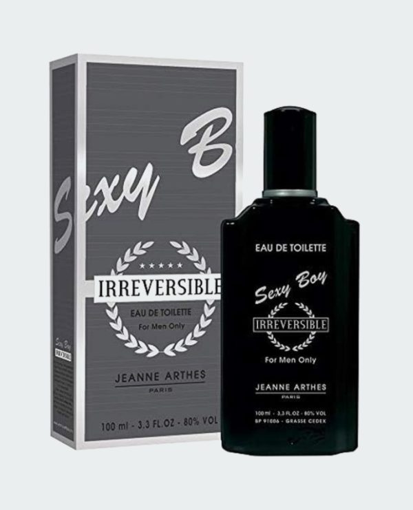 عطر JEANNE ARTHES - SEXY BOY IRREVERSIBLE EDT MEN 100 ML