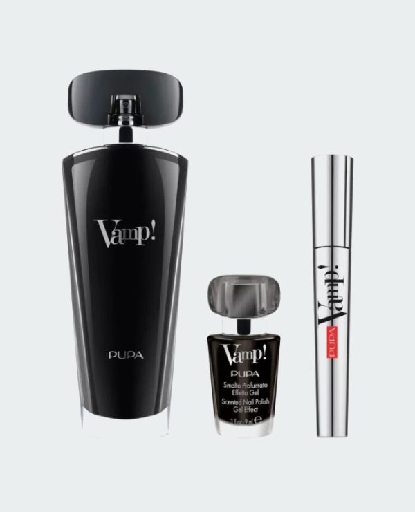 حزمة  VAMPI BLACK GS EDP 100ML+MASCARA+NAIL