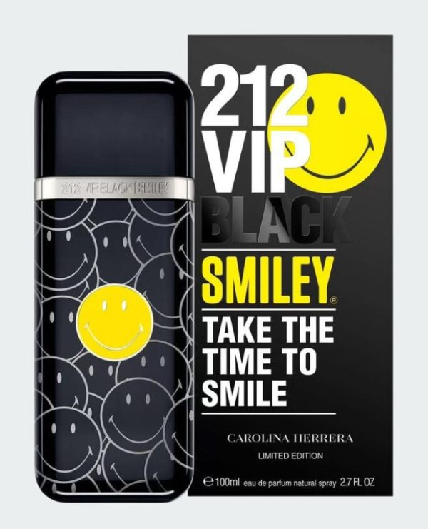 عطر CH 212 VIP MEN BLACK SMILEY EDP 100ML