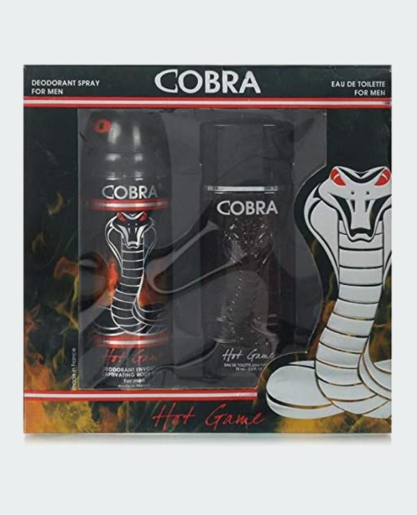 عطر COBRA HOT SET MEN 75ML + DEO 200 ML