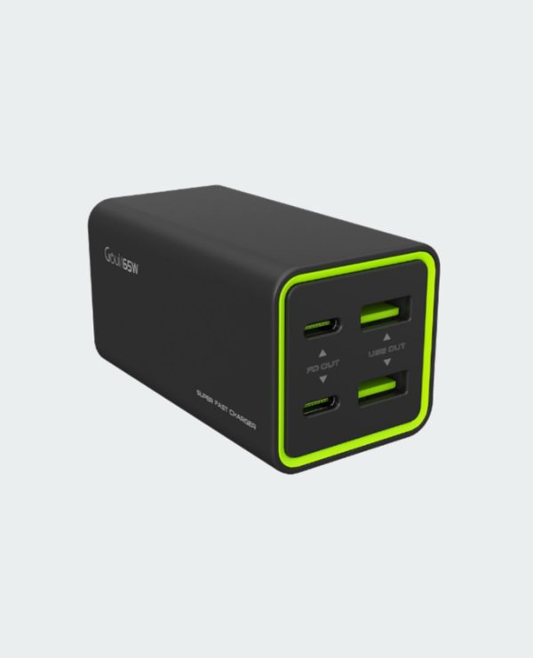 شحن حائطي Goui - 2 USB-C 2 USB-A