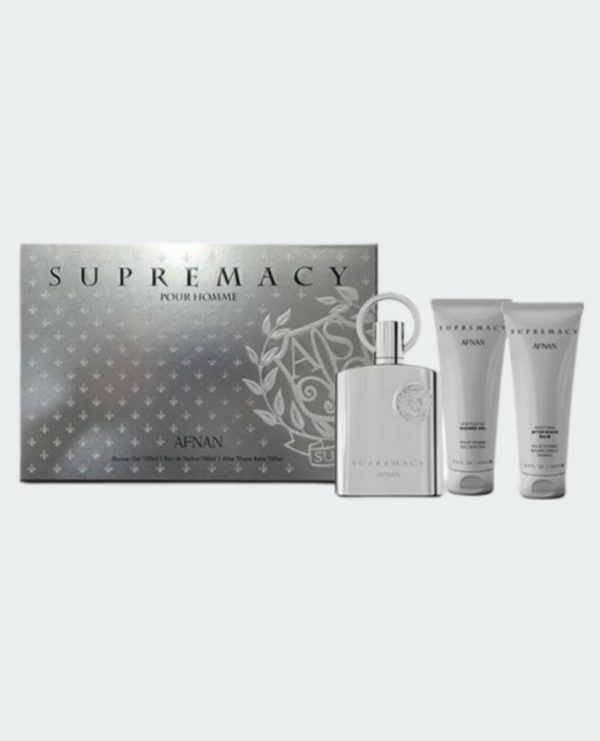 حزمة عطر Afnan Supremacy EDP 100ML+ Shr Gel 100ML + After Shave 100ML