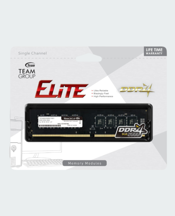 رام TEAM ELITE - DDR4 8GB